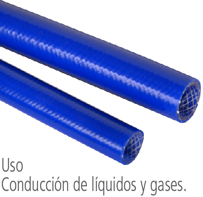 MANGUERA PRESION AZUL 1" ROLLO 100MTS