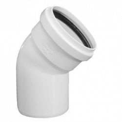CODO PVC BLANCO 110X45º