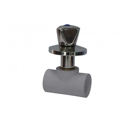 LLAVE FUSION CROMADA 25 M/CORTO