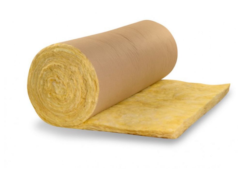 ROLLO LANA DE VIDRIO 25MM FOIL 1 CARA