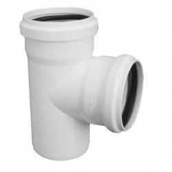 TEE PVC BLANCO 110X50MM