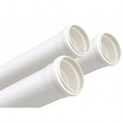 TUBO PVC SANITARIO BLANCO 75 MM