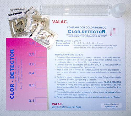 COMPARADOR COLORIMÉTRICO CLOR-DETECTOR