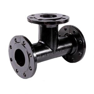 TEE FIERRO FUNDIDO 80MM BRIDA-BRIDA