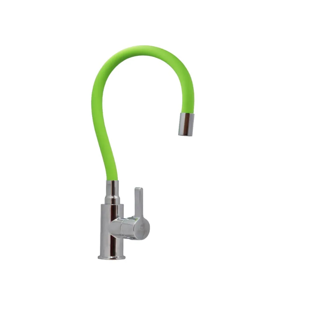 MONOMANDO LAVAPLATO CUELLO FLEX VERDE