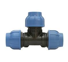 TEE HDPE PLASSON 90 MM